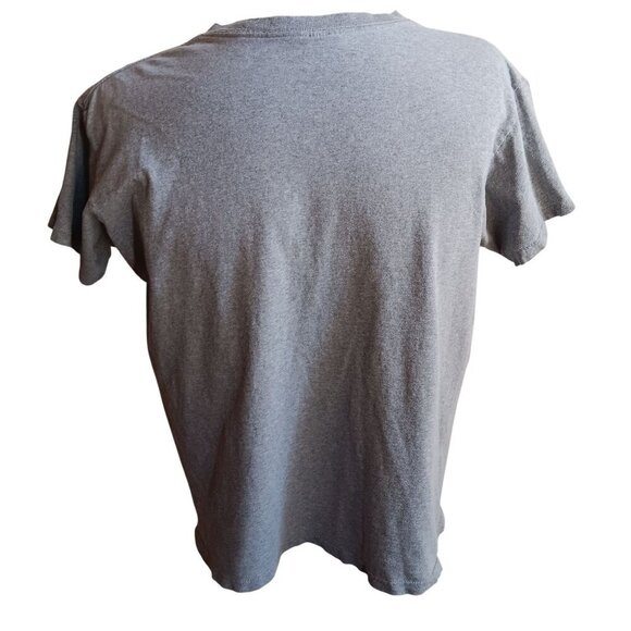 Vintage Tee 1990s Mens Large CALVIN KLEIN COTTON AMERICAN FLAG GRAPHIC T-shirt - Picture 4 of 6